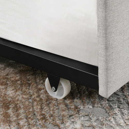 The Double Sofa Bed Has A Double Roller Upholstered Tufted Sofa Bed Unavailable Platforms- Temu